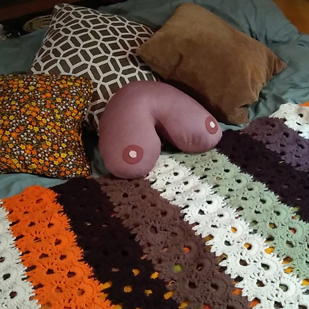 Boobie pillows! One Brown One Left!!! - Picture 2 of 5
